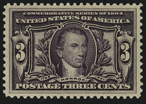 Sale 1111, Lot 259, 1904 Louisiana Purchase, 1907 Jamestown Issues (Scott 323-330)