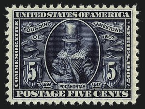 Sale 1111, Lot 263, 1904 Louisiana Purchase, 1907 Jamestown Issues (Scott 323-330)