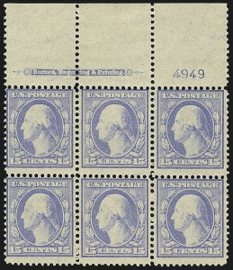Sale 1111, Lot 266, 1908-10 Washington-Franklin Issues (Scott 331-342)