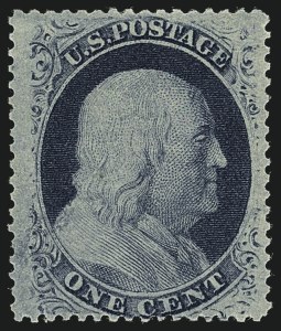 Sale 1111, Lot 27, 1857-60 Issue (Scott 18-39)