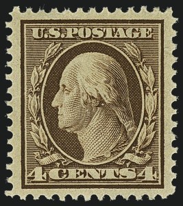 Sale Number 1111, Lot Number 271, 1908-10 Washington-Franklin Issues (Scott 331-342)