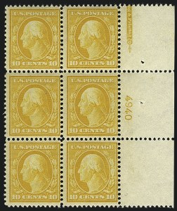 Sale 1111, Lot 279, 1908-10 Washington-Franklin Issues (Scott 331-342)