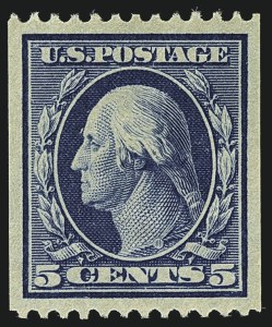 Sale 1111, Lot 303, 1908-10 Washington-Franklin Coils (Scott 348-356)