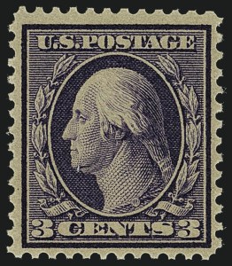 Sale 1111, Lot 317, 1909 Bluish Paper Issue (Scott 357-366)