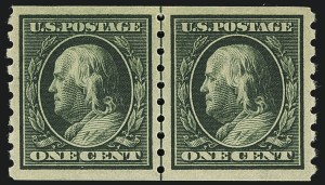 Sale Number 1111, Lot Number 367, 1910-13 Washington-Franklin Coils (Scott 385-396)