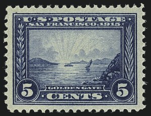 Sale 1111, Lot 381, 1913-15 Panama-Pacific Issue (Scott 397-404)
