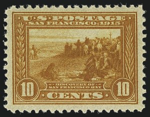 Sale 1111, Lot 387, 1913-15 Panama-Pacific Issue (Scott 397-404)