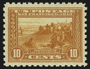Sale 1111, Lot 398, 1913-15 Panama-Pacific Issue (Scott 397-404)