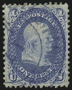 Sale 1111, Lot 40, 1861-66 Issue (Scott 56-78)