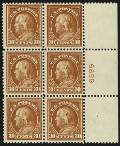 Sale 1111, Lot 419, 1912-14 Washington-Franklin Issue (Scott 405-423)