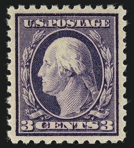 Sale 1111, Lot 428, 1913-15 Washington-Franklin Issues (Scott 424-440)