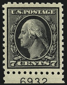 Sale 1111, Lot 436, 1913-15 Washington-Franklin Issues (Scott 424-440)