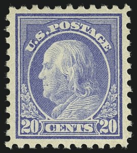 Sale 1111, Lot 449, 1913-15 Washington-Franklin Issues (Scott 424-440)