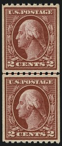 Sale 1111, Lot 459, 1913-15 Washington-Franklin Issues, Cont. (Scott 441-448)