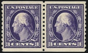 Sale 1111, Lot 465, 1913-15 Washington-Franklin Issues, Cont. (Scott 441-448)