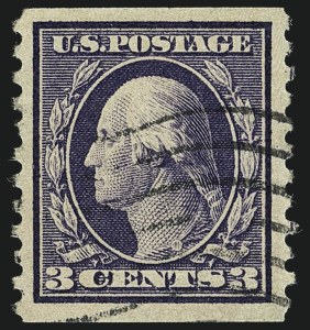 Sale Number 1111, Lot Number 467, 1913-15 Washington-Franklin Issues, Cont. (Scott 441-448) Sale Number 1111, Lot Number 467, 1913-15 Washington-Franklin Issues, Cont. (Scott 441-448)
