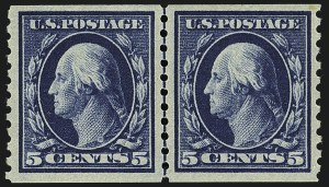 Sale 1111, Lot 472, 1913-15 Washington-Franklin Issues, Cont. (Scott 441-448)