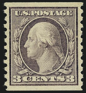 Sale Number 1111, Lot Number 488, 1913-15 Washington-Franklin Issues, Cont. (Scott 449-461) Sale Number 1111, Lot Number 488, 1913-15 Washington-Franklin Issues, Cont. (Scott 449-461)