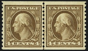 Sale 1111, Lot 490, 1913-15 Washington-Franklin Issues, Cont. (Scott 449-461)