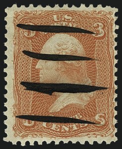 Sale 1111, Lot 50, 1861-66 Issue (Scott 56-78)