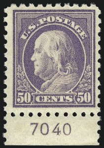 Sale 1111, Lot 533, 1916-17 Issues (Scott 462-480)