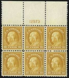 Sale 1111, Lot 571, 1917-19 Issues, Cont. (Scott 506-524)