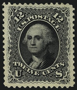Sale Number 1111, Lot Number 60, 1867-68 Grilled Issue and 1875 Re-Issue (Scott 79-111) Sale Number 1111, Lot Number 60, 1867-68 Grilled Issue and 1875 Re-Issue (Scott 79-111)