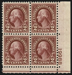 Sale 1111, Lot 657, 1923-29 Issues (Scott 575-657)