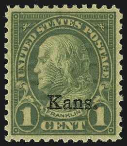 Sale 1111, Lot 668, 1929 Kansas-Nebraska Issue (Scott 658-679)