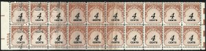 Sale 1111, Lot 779, Postage Due including Errors