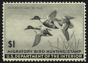 Sale 1111, Lot 845, Hunting Permits