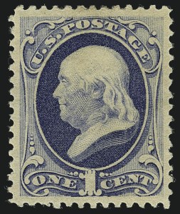 Sale 1111, Lot 91, 1870-88 Bank Note Co. Issues (Scott 134-218)