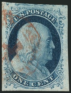 Sale Number 1115, Lot Number 2058, 1c 1851-56 Issue (Scott 6-8) Sale Number 1115, Lot Number 2058, 1c 1851-56 Issue (Scott 6-8)