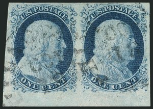 Sale 1115, Lot 2081, 1c 1851-56 Issue, cont. (Scott 8A-9)