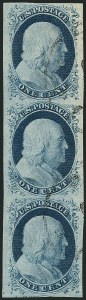 Sale 1115, Lot 2083, 1c 1851-56 Issue, cont. (Scott 8A-9)