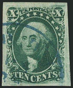 Sale 1115, Lot 2136, 10c 1851-56 Issue, cont. (Scott 15-16)