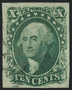 Sale 1115, Lot 2145, 10c 1851-56 Issue, cont. (Scott 15-16)