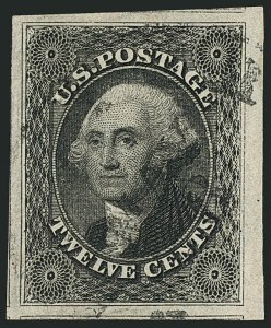 Sale Number 1115, Lot Number 2150, 12c 1851-56 Issue (Scott 17)