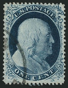 Sale 1115, Lot 2162, 1c 1857-60 Issue (Scott 18-21)