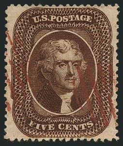 Sale Number 1115, Lot Number 2168, 5c 1857-60 Issue (Scott 28b-30A) Sale Number 1115, Lot Number 2168, 5c 1857-60 Issue (Scott 28b-30A)