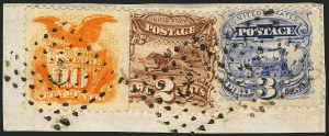 Sale 1115, Lot 2263, 1c-10c 1869 Pictorial Issue (Scott 112-116)