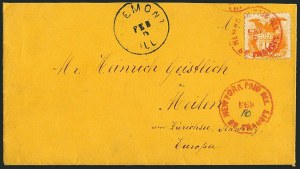 Sale 1115, Lot 2265, 1c-10c 1869 Pictorial Issue (Scott 112-116)