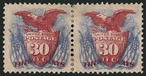 Sale 1115, Lot 2281, 12c-90c 1869 Pictorial Issue (Scott 117-122)