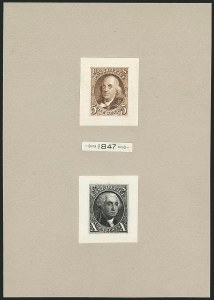 Sale 1116, Lot 3006, Essays, Proofs and Specimens, 1845-60 Issues