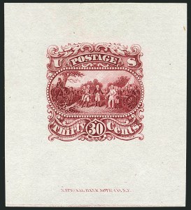 Sale 1116, Lot 3026, Essays, Proofs and Specimens, 1869 Pictorial Issue
