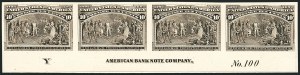 Sale 1116, Lot 3053, Essays, Proofs and Specimens, Bank Note Issues thru 20th Century