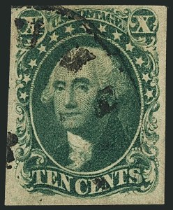 Sale 1116, Lot 3112, 1851-56 Issue (Scott 5A-17)