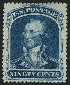 Sale 1116, Lot 3138, 1857-60 Issue and 1875 Reprints (Scott 18-41)