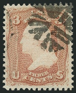 Sale 1116, Lot 3159, 1861-68 Issues and 1875 Reprints (Scott 56-110)