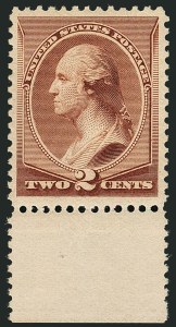 Sale 1116, Lot 3230, 1879-93 American Bank Note Co. Issues (Scott 182-229)
